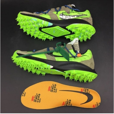 نایک تراکیگر 5Nike x Off-White™ Zoom Terra Kiger 5 green running shoes