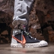 کفش ساقدار اصلی نایک بلازر Nike X Readymade Blazer Mid Review BLACK