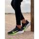 کفش اصلی نایک وین فلو 7 مشکی/فسفری Nike Men's Air Zoom Winflo 7 Running Shoes 