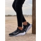 کفش اصلی نایک وین فلو 7 مشکی/سفید Nike Men's Air Zoom Winflo 7 Running Shoes 