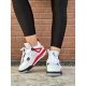 کفش نایک ایرجردن رترو 4 اصی دخترانه سفید/قرمز رنگ nike Air Jordan 4 Retron