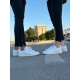 کفش اصلی آدیداس استن اسمیت کامل سفید adidas stan smith