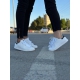 کفش اصلی آدیداس استن اسمیت کامل سفید adidas stan smith