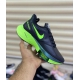 کتانی اورجینال نایک زوم ایکس وین فلو رویه چرم مشکی/سبز Nike Zoom Winflo 37x